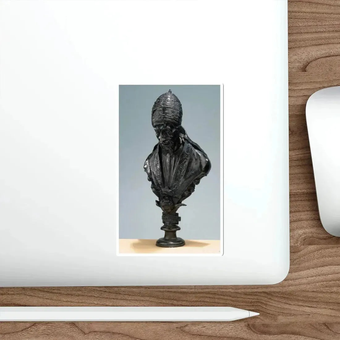 TORRIGIANI, Sebastiano - Bust of Gregory XIV (Artwork) STICKER Vinyl Die-Cut Decal - The Sticker Space