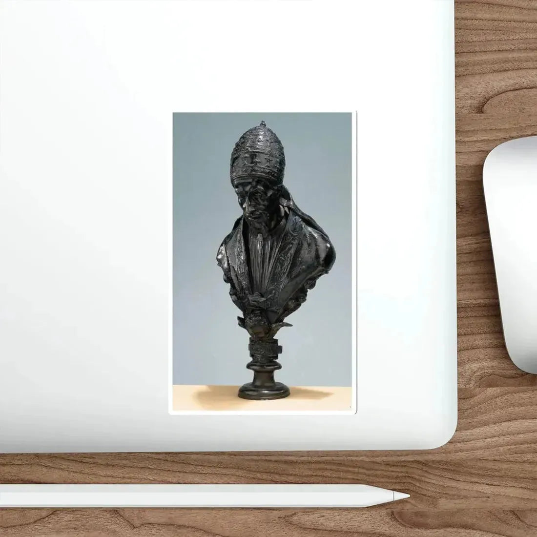 TORRIGIANI, Sebastiano - Bust of Gregory XIV (Artwork) STICKER Vinyl Die-Cut Decal - The Sticker Space