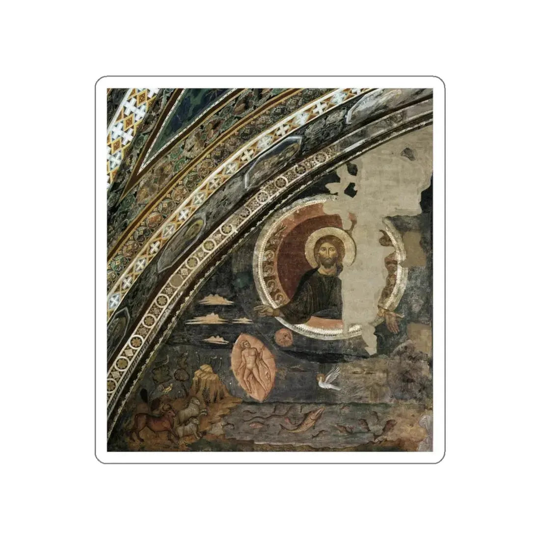 TORRITI, Jacopo - Creation of the World (Artwork) STICKER Vinyl Die-Cut Decal White Die-Cut 6 Inch - The Sticker Space