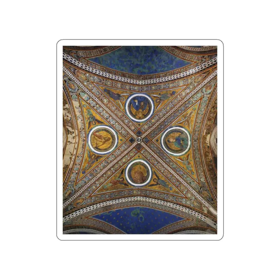 TORRITI, Jacopo - Deesis (Artwork) STICKER Vinyl Die-Cut Decal White Die-Cut 5 Inch - The Sticker Space