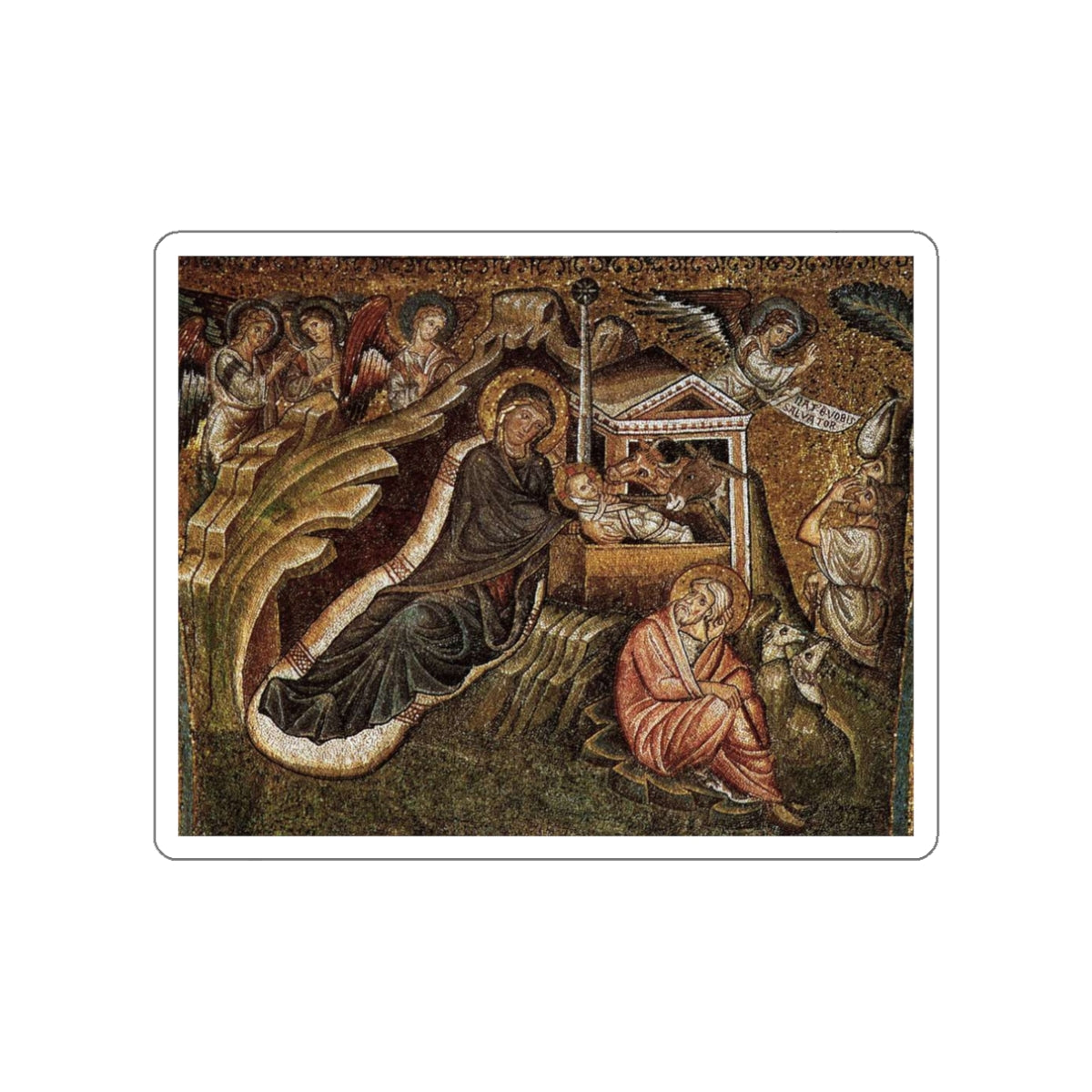 TORRITI, Jacopo - Nativity (Artwork) STICKER Vinyl Die-Cut Decal-White-The Sticker Space