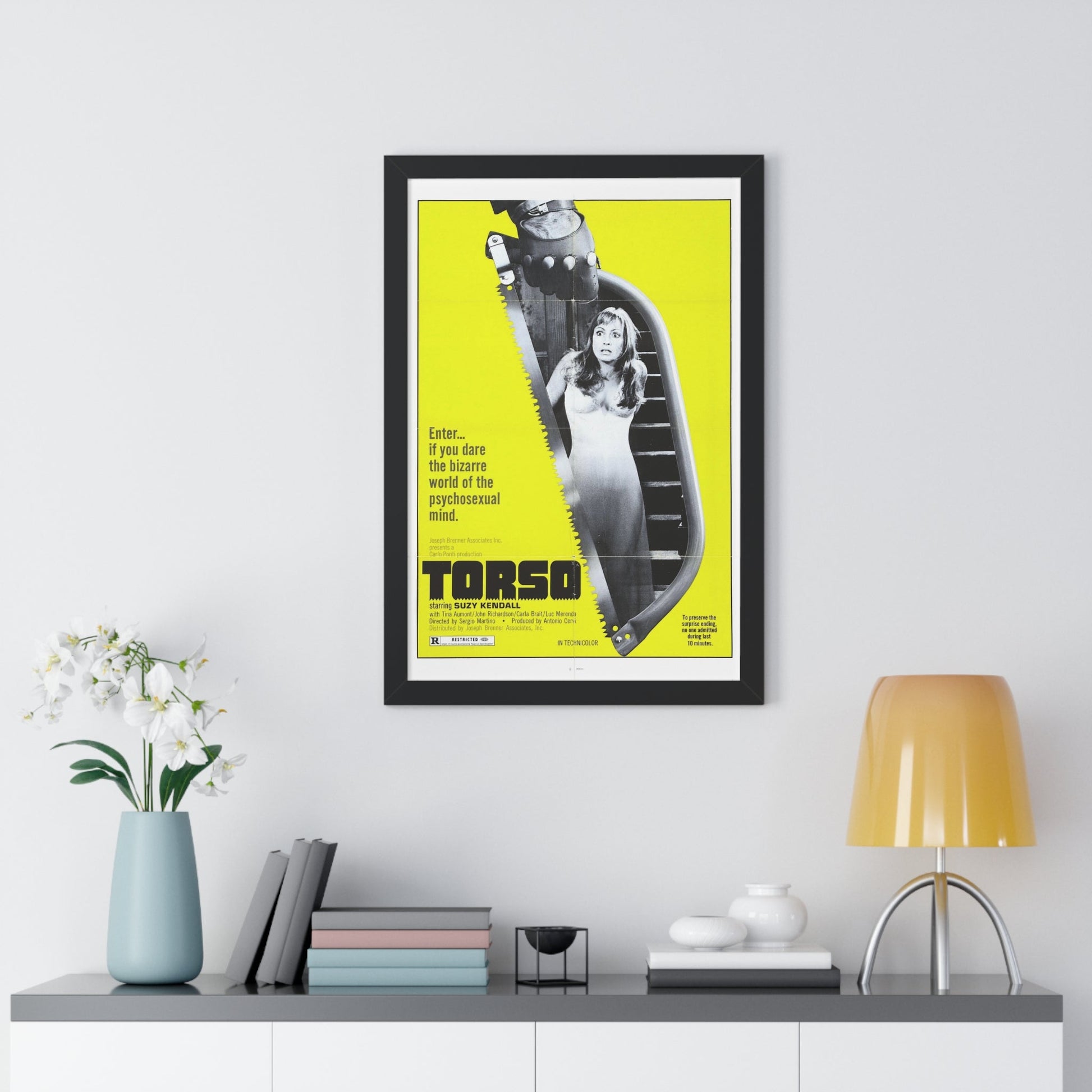 TORSO 1973 - Framed Movie Poster-The Sticker Space