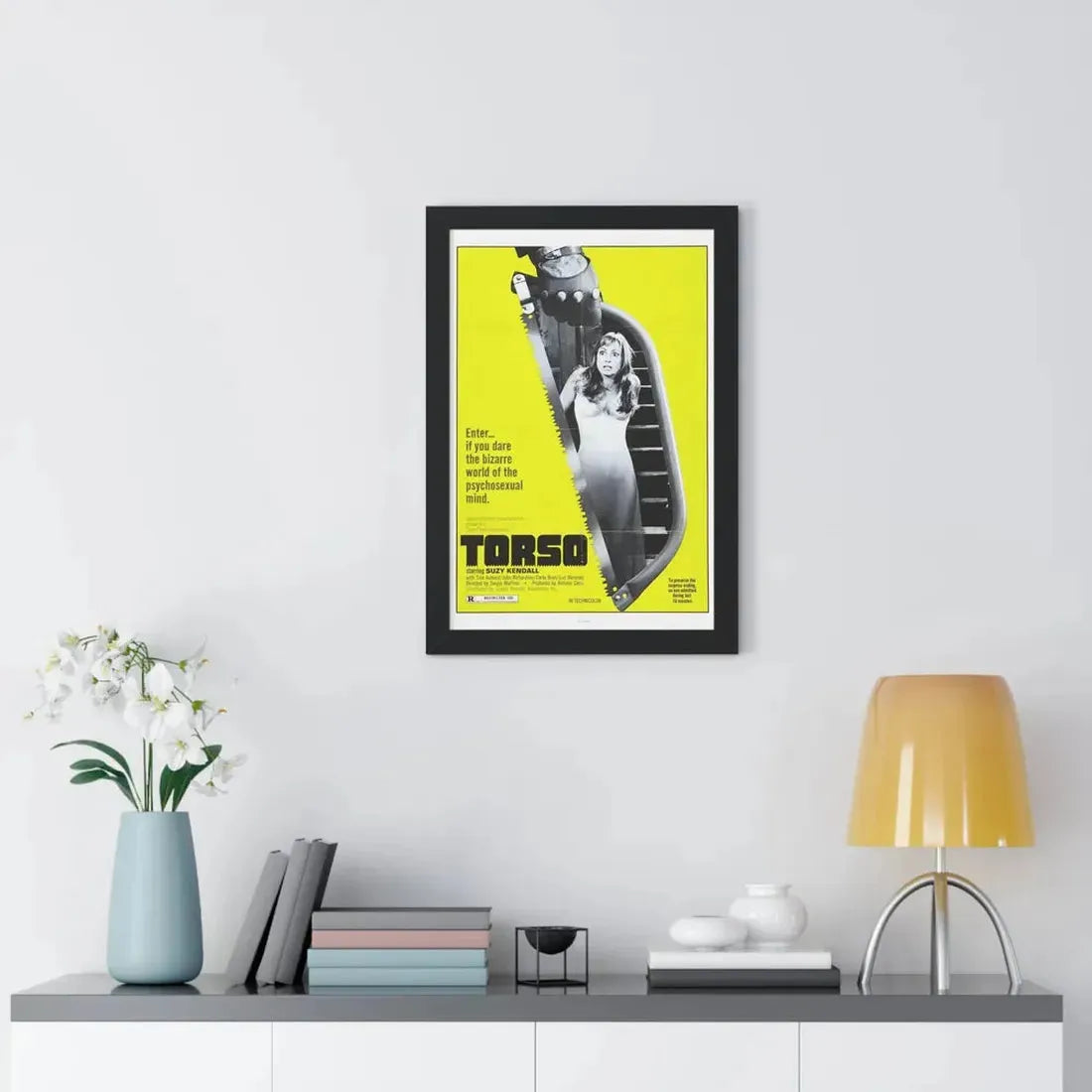 TORSO 1973 - Framed Movie Poster - The Sticker Space