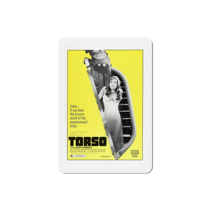 Torso 1973 Movie Poster Refrigerator Magnet 2 Inch - The Sticker Space