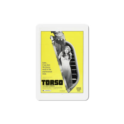 Torso 1973 Movie Poster Refrigerator Magnet 3 Inch - The Sticker Space