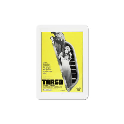 Torso 1973 Movie Poster Refrigerator Magnet 4 Inch - The Sticker Space