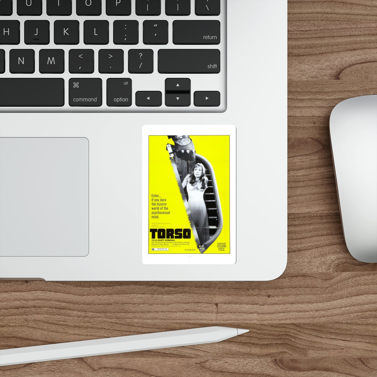 TORSO 1973 Movie Poster STICKER Vinyl Die-Cut Decal-The Sticker Space