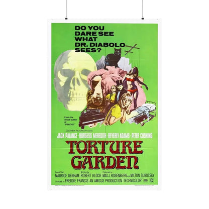 TORTURE GARDEN 1967 - Paper Movie Poster 36" x 54" Matte - The Sticker Space