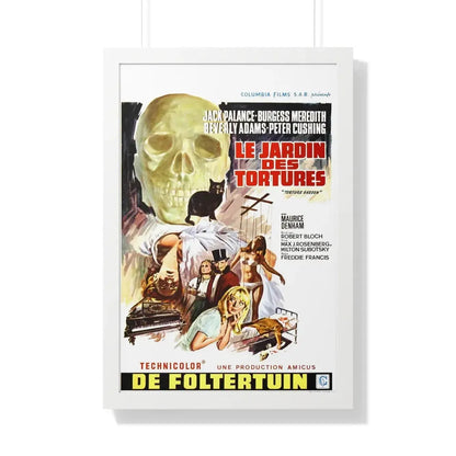 TORTURE GARDEN (BELGIAN) 1967 - Framed Movie Poster 20" x 30" White - The Sticker Space