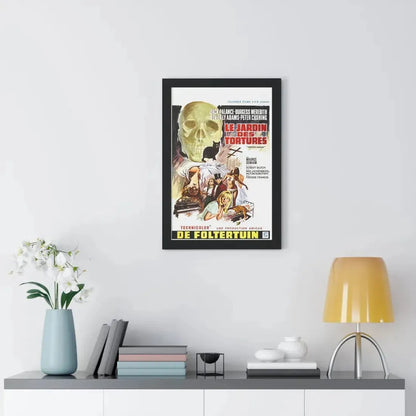 TORTURE GARDEN (BELGIAN) 1967 - Framed Movie Poster - The Sticker Space