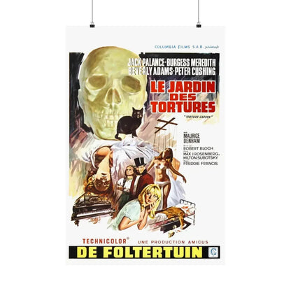 TORTURE GARDEN (BELGIAN) 1967 - Paper Movie Poster 24″ x 36″ Matte - The Sticker Space