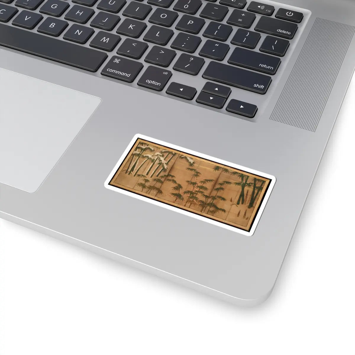 Tosa Mitsunobu - Bamboo in the Four Seasons - late 15th–early 16th century v2 - STICKER Vinyl Kiss-Cut Decal