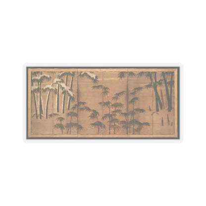 Tosa Mitsunobu - Bamboo in the Four Seasons - late 15th–early 16th century v2 - STICKER Vinyl Kiss-Cut Decal