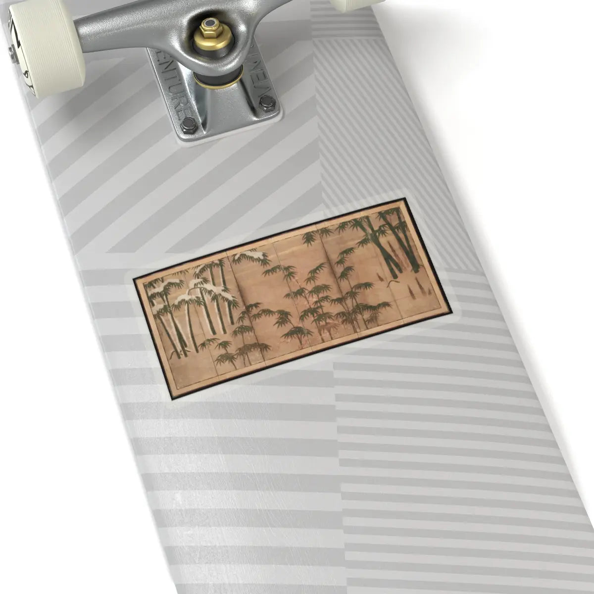 Tosa Mitsunobu - Bamboo in the Four Seasons - late 15th–early 16th century v2 - STICKER Vinyl Kiss-Cut Decal