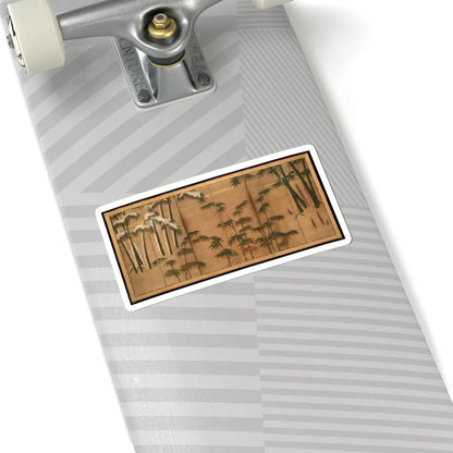 Tosa Mitsunobu - Bamboo in the Four Seasons - late 15th–early 16th century v2 - STICKER Vinyl Kiss-Cut Decal