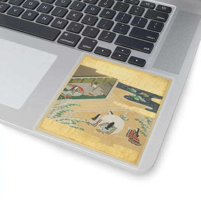 Tosa Mitsusada - The Tale of Genji (Genji Monogatari) - 17th century v1 - STICKER Vinyl Kiss-Cut Decal