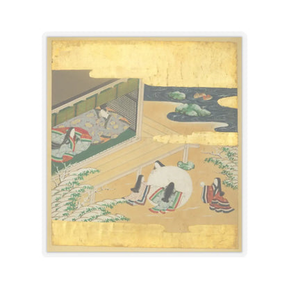 Tosa Mitsusada - The Tale of Genji (Genji Monogatari) - 17th century v1 - STICKER Vinyl Kiss-Cut Decal