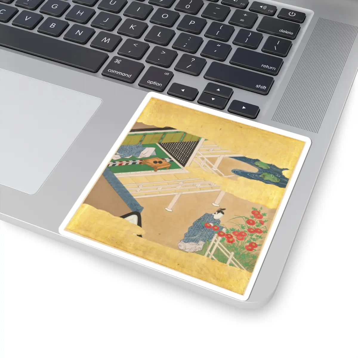 Tosa Mitsusada - The Tale of Genji (Genji Monogatari) - 17th century v13 - STICKER Vinyl Kiss-Cut Decal