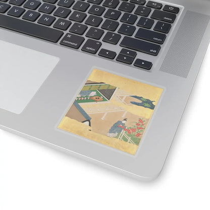 Tosa Mitsusada - The Tale of Genji (Genji Monogatari) - 17th century v13 - STICKER Vinyl Kiss-Cut Decal