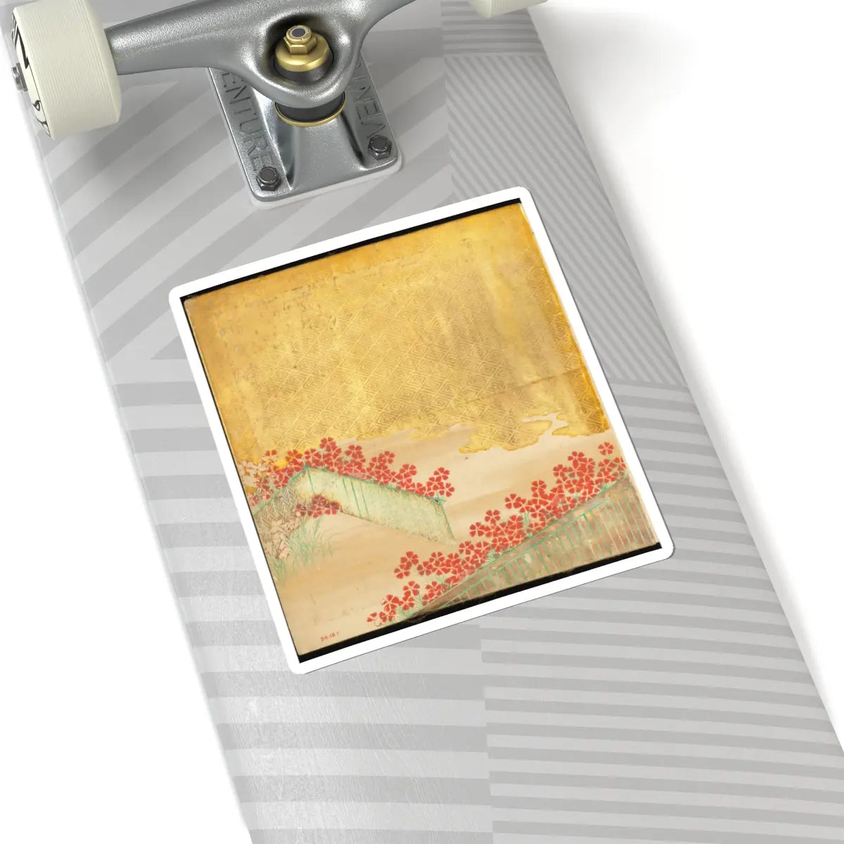 Tosa Mitsusada - The Tale of Genji (Genji Monogatari) - 17th century v2 - STICKER Vinyl Kiss-Cut Decal
