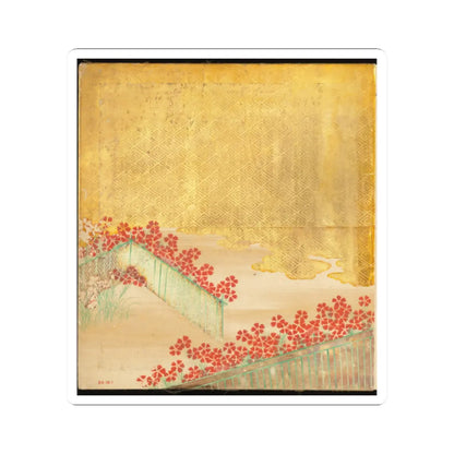 Tosa Mitsusada - The Tale of Genji (Genji Monogatari) - 17th century v2 - STICKER Vinyl Kiss-Cut Decal
