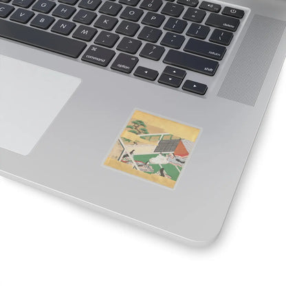 Tosa Mitsusada - The Tale of Genji (Genji Monogatari) - 17th century v23 - STICKER Vinyl Kiss-Cut Decal