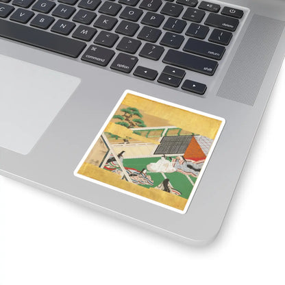 Tosa Mitsusada - The Tale of Genji (Genji Monogatari) - 17th century v23 - STICKER Vinyl Kiss-Cut Decal