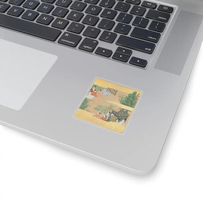 Tosa Mitsusada - The Tale of Genji (Genji Monogatari) - 17th century v31 - STICKER Vinyl Kiss-Cut Decal