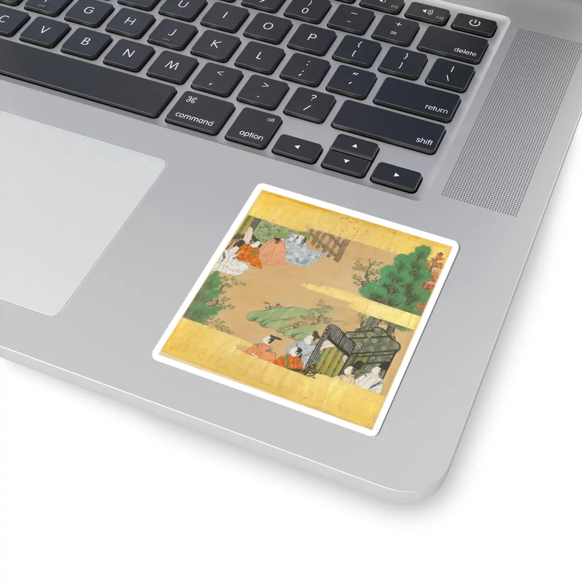 Tosa Mitsusada - The Tale of Genji (Genji Monogatari) - 17th century v31 - STICKER Vinyl Kiss-Cut Decal