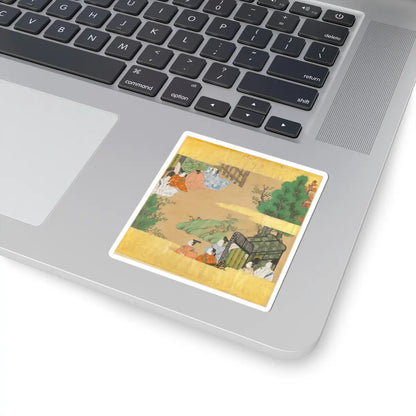 Tosa Mitsusada - The Tale of Genji (Genji Monogatari) - 17th century v31 - STICKER Vinyl Kiss-Cut Decal