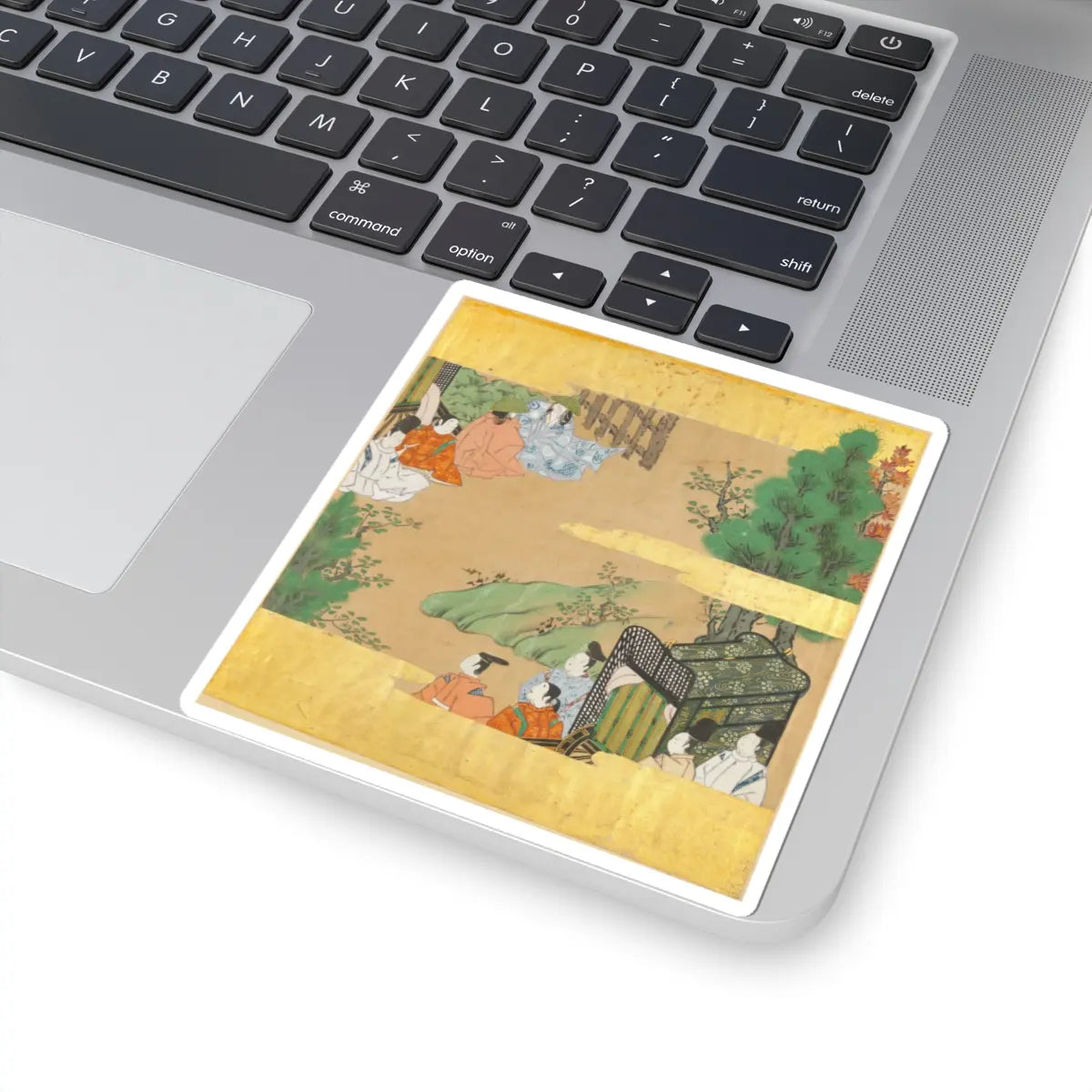 Tosa Mitsusada - The Tale of Genji (Genji Monogatari) - 17th century v31 - STICKER Vinyl Kiss-Cut Decal