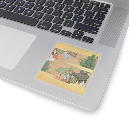 Tosa Mitsusada - The Tale of Genji (Genji Monogatari) - 17th century v31 - STICKER Vinyl Kiss-Cut Decal