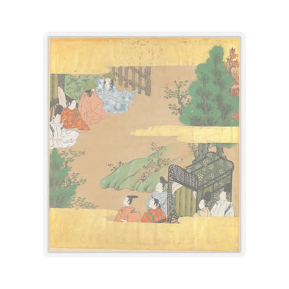 Tosa Mitsusada - The Tale of Genji (Genji Monogatari) - 17th century v31 - STICKER Vinyl Kiss-Cut Decal