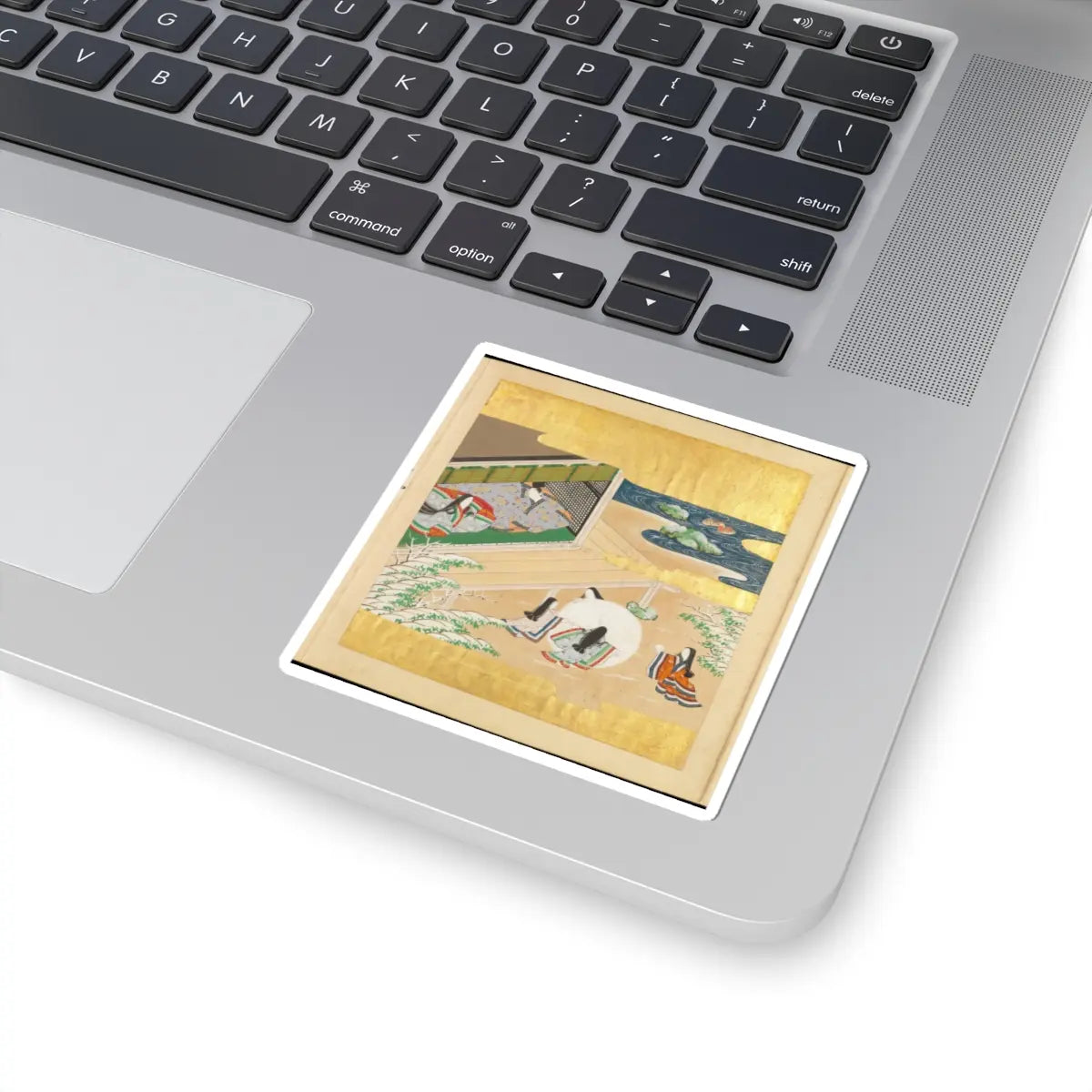 Tosa Mitsusada - The Tale of Genji (Genji Monogatari) - 17th century v33 - STICKER Vinyl Kiss-Cut Decal