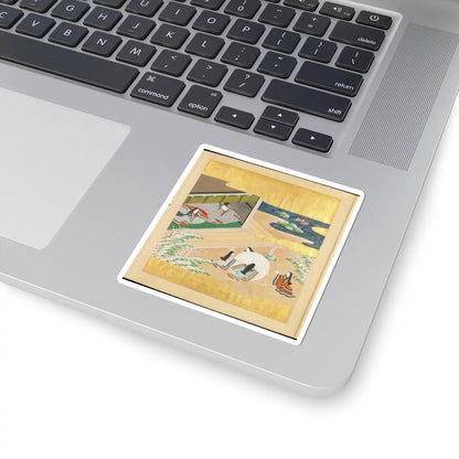Tosa Mitsusada - The Tale of Genji (Genji Monogatari) - 17th century v33 - STICKER Vinyl Kiss-Cut Decal