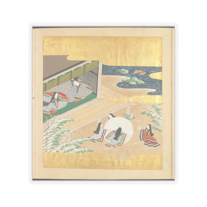 Tosa Mitsusada - The Tale of Genji (Genji Monogatari) - 17th century v33 - STICKER Vinyl Kiss-Cut Decal
