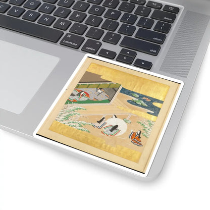 Tosa Mitsusada - The Tale of Genji (Genji Monogatari) - 17th century v33 - STICKER Vinyl Kiss-Cut Decal