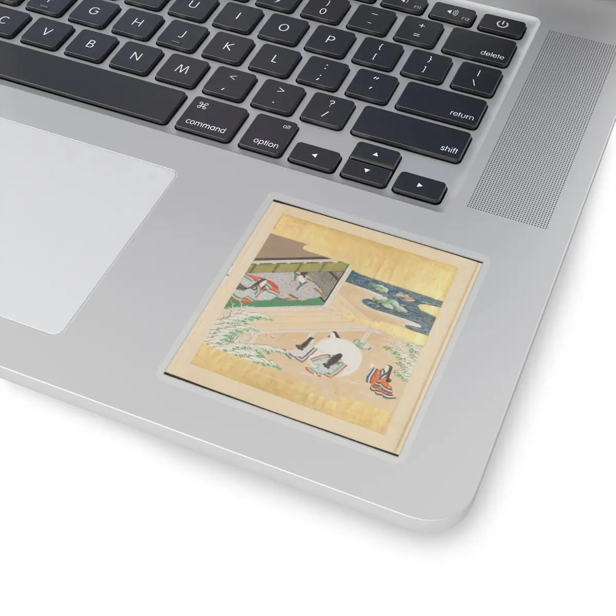 Tosa Mitsusada - The Tale of Genji (Genji Monogatari) - 17th century v33 - STICKER Vinyl Kiss-Cut Decal
