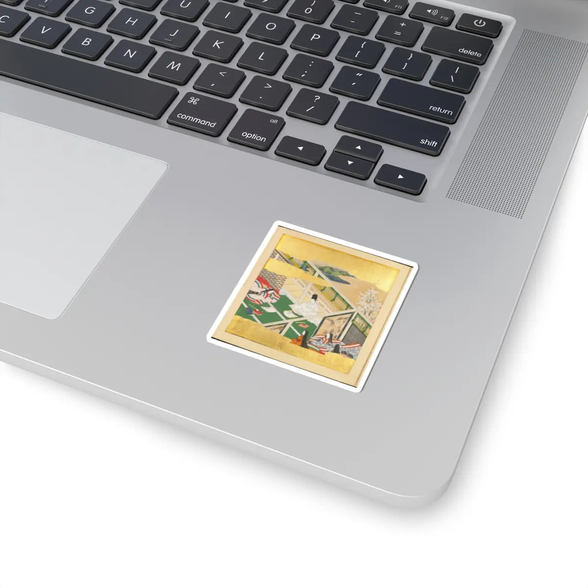 Tosa Mitsusada - The Tale of Genji (Genji Monogatari) - 17th century v35 - STICKER Vinyl Kiss-Cut Decal