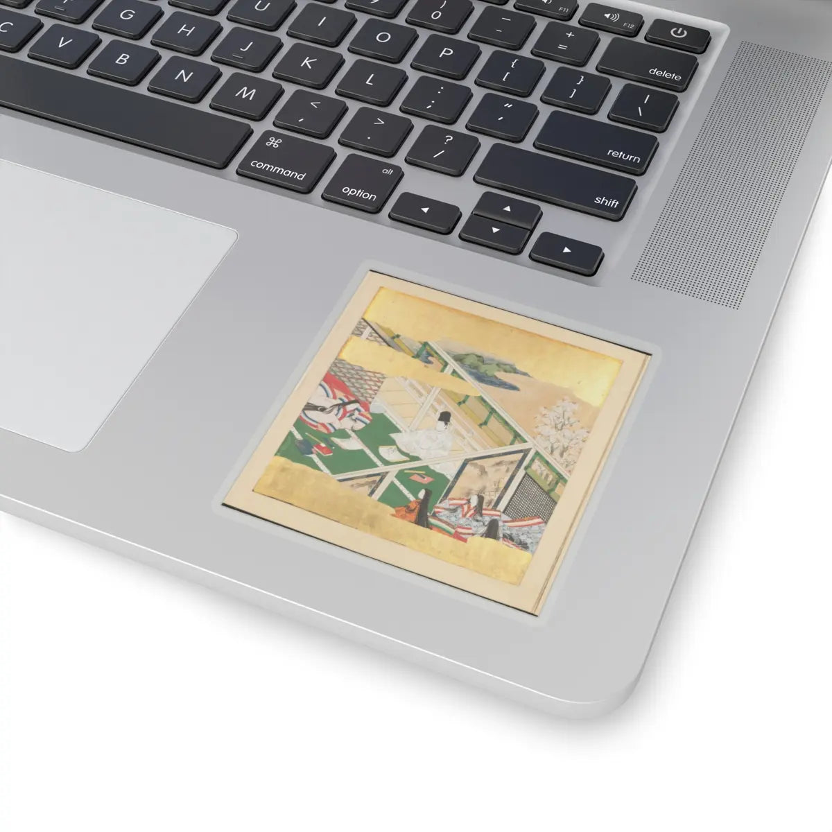 Tosa Mitsusada - The Tale of Genji (Genji Monogatari) - 17th century v35 - STICKER Vinyl Kiss-Cut Decal