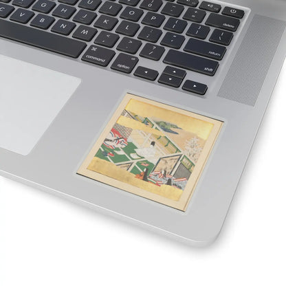 Tosa Mitsusada - The Tale of Genji (Genji Monogatari) - 17th century v35 - STICKER Vinyl Kiss-Cut Decal