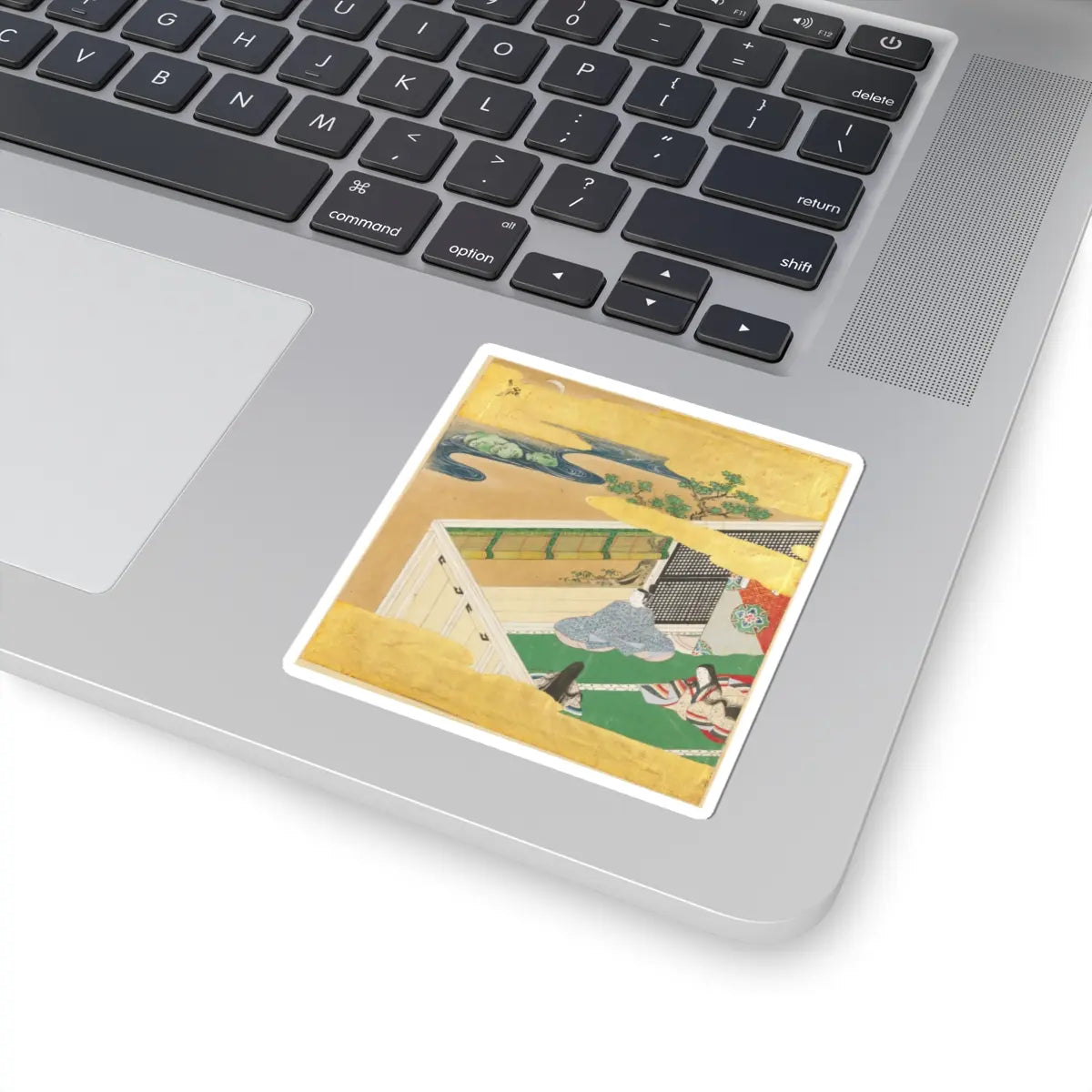 Tosa Mitsusada - The Tale of Genji (Genji Monogatari) - 17th century v41 - STICKER Vinyl Kiss-Cut Decal