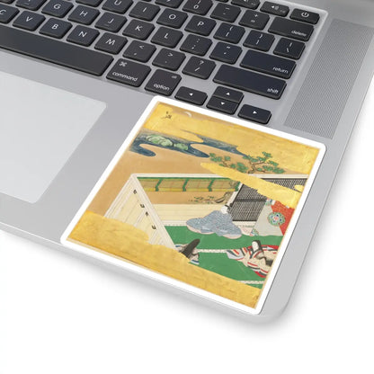 Tosa Mitsusada - The Tale of Genji (Genji Monogatari) - 17th century v41 - STICKER Vinyl Kiss-Cut Decal