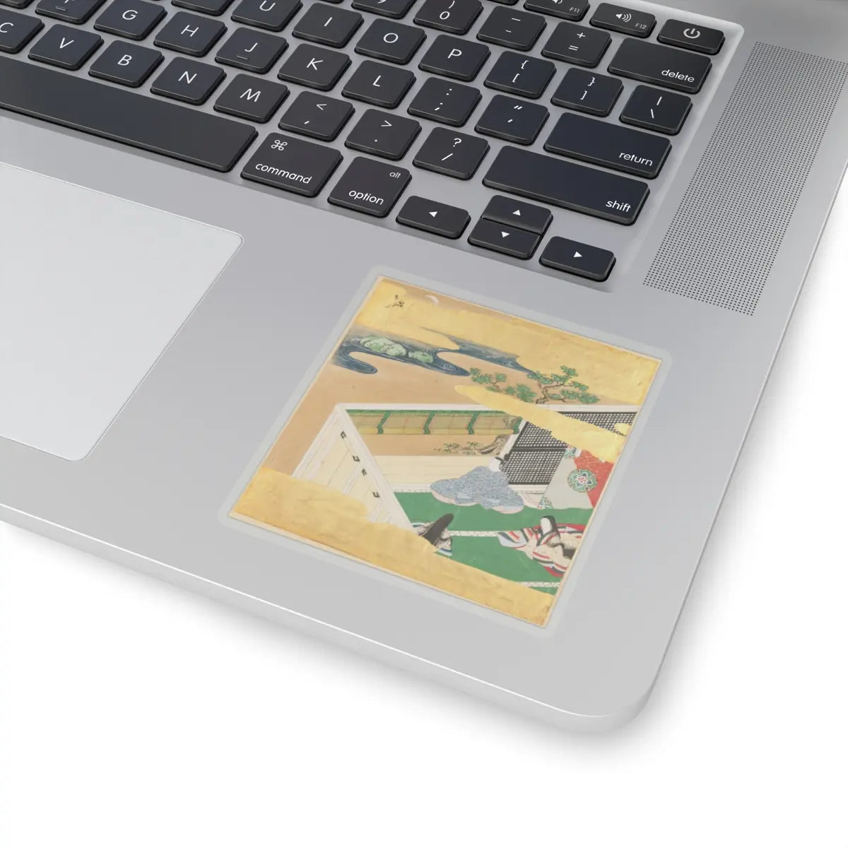 Tosa Mitsusada - The Tale of Genji (Genji Monogatari) - 17th century v41 - STICKER Vinyl Kiss-Cut Decal