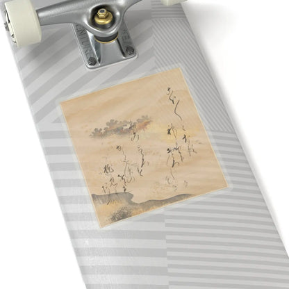 Tosa Mitsusada - The Tale of Genji (Genji Monogatari) - 17th century v48 - STICKER Vinyl Kiss-Cut Decal