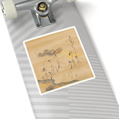 Tosa Mitsusada - The Tale of Genji (Genji Monogatari) - 17th century v48 - STICKER Vinyl Kiss-Cut Decal