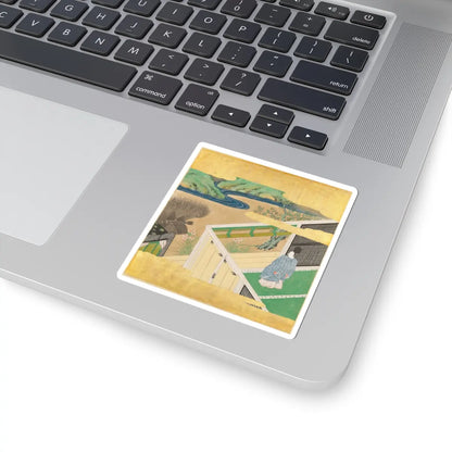Tosa Mitsusada - The Tale of Genji (Genji Monogatari) - 17th century v7 - STICKER Vinyl Kiss-Cut Decal