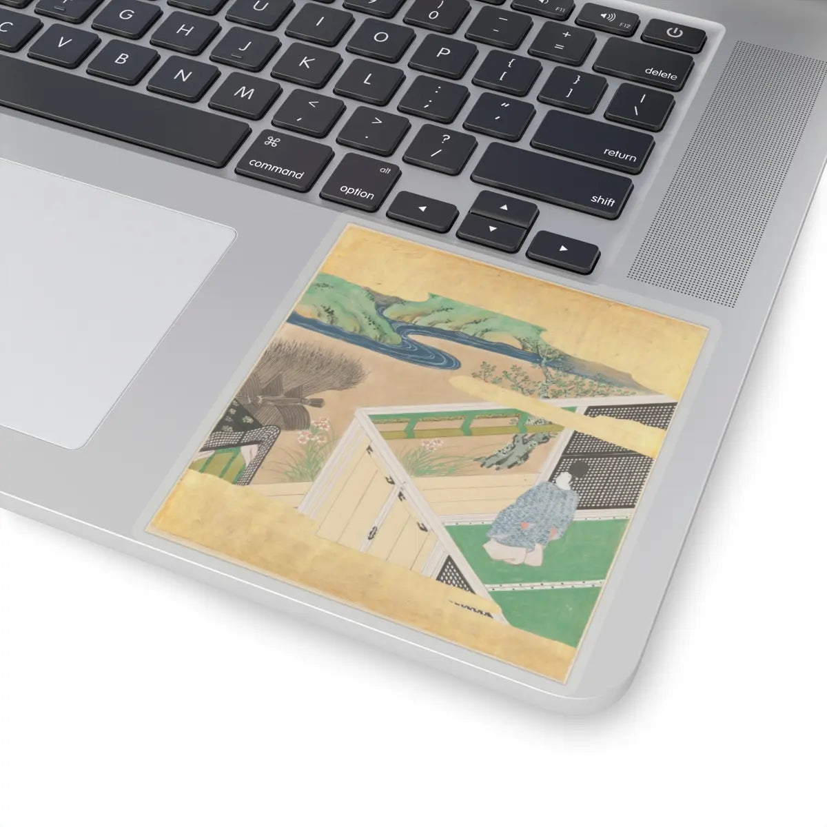 Tosa Mitsusada - The Tale of Genji (Genji Monogatari) - 17th century v7 - STICKER Vinyl Kiss-Cut Decal
