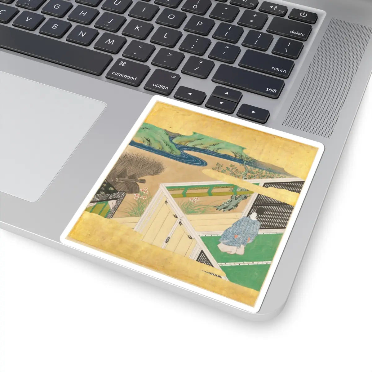 Tosa Mitsusada - The Tale of Genji (Genji Monogatari) - 17th century v7 - STICKER Vinyl Kiss-Cut Decal