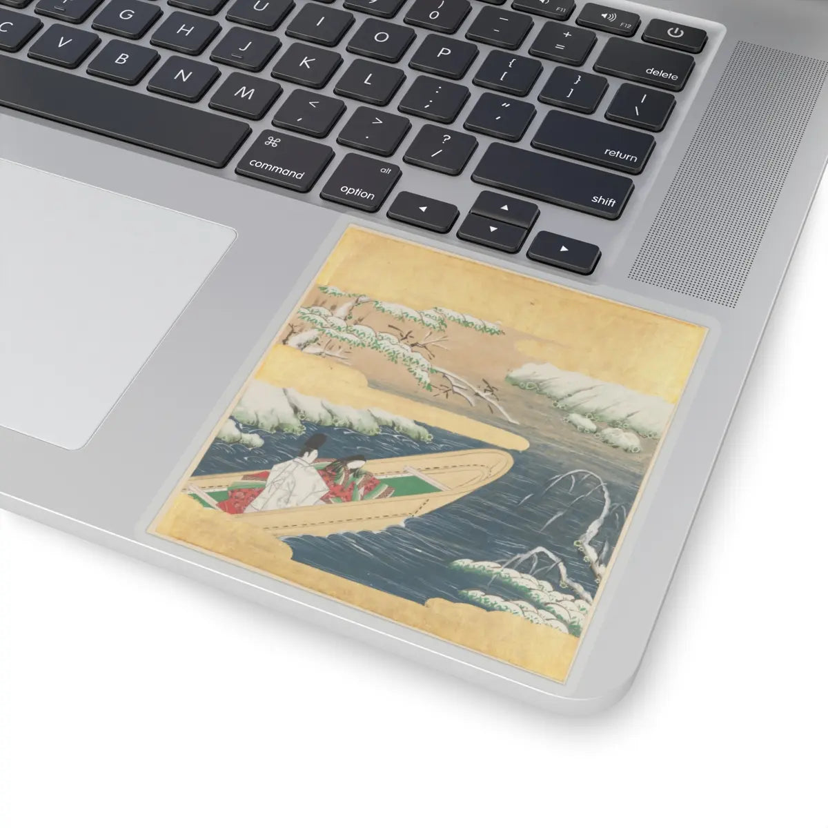 Tosa Mitsusada - The Tale of Genji (Genji Monogatari) - 17th century v9 - STICKER Vinyl Kiss-Cut Decal